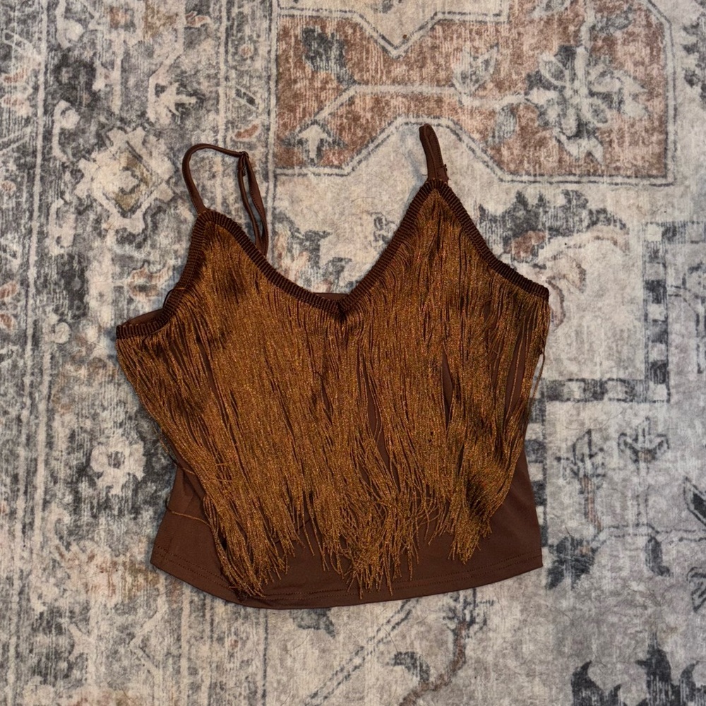 Brown Women's Top